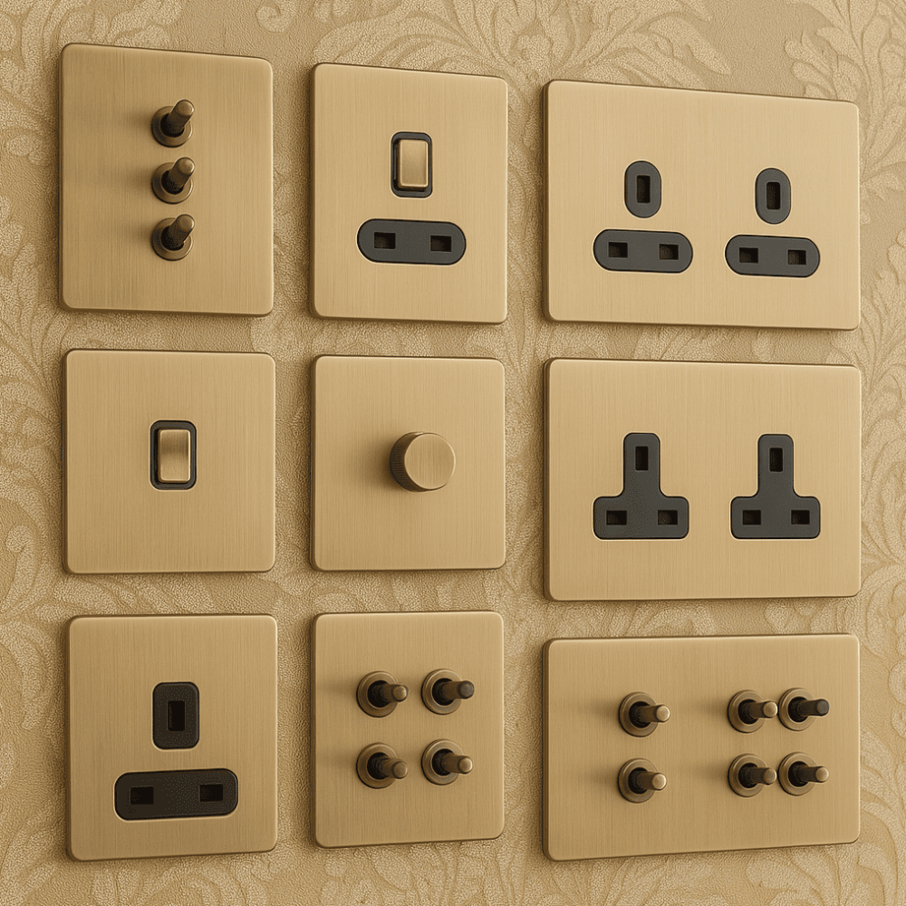 Sockets and switches